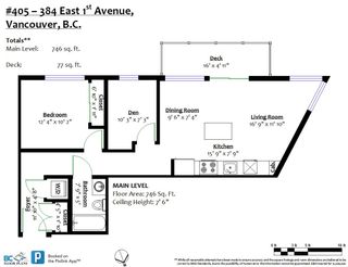 Photo 17: 405 384 E 1ST Avenue in Vancouver: Strathcona Condo for sale in "CANVAS" (Vancouver East)  : MLS®# R2523528