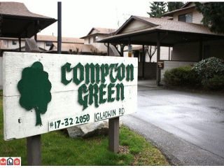 Photo 9: 20 2050 GLADWIN Road in Abbotsford: Central Abbotsford Townhouse for sale in "COMPTON GREEN" : MLS®# F1108330