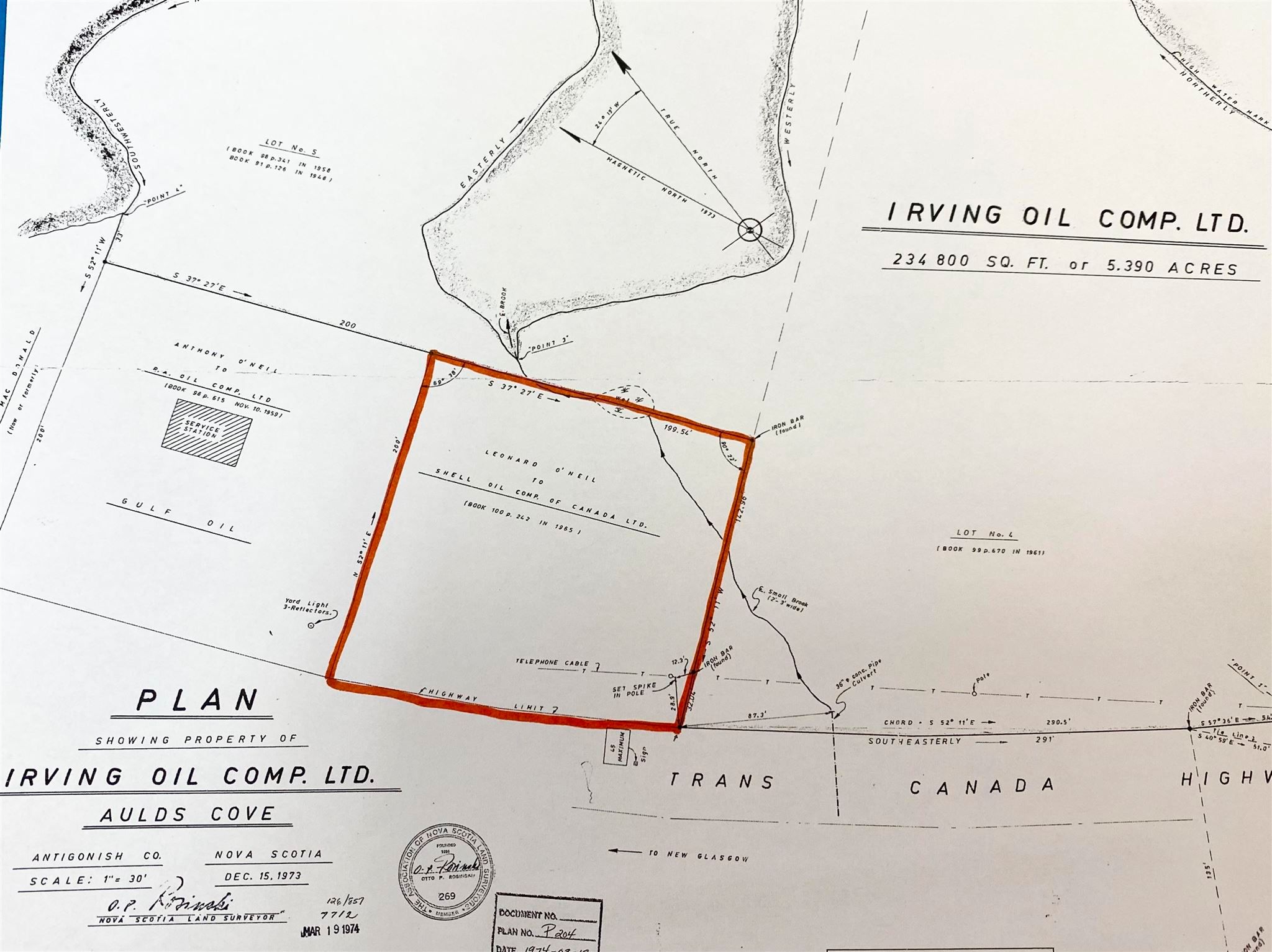 Photo 2: Photos: Lot Highway 104 in Aulds Cove: 302-Antigonish County Commercial  (Highland Region)  : MLS®# 202118423