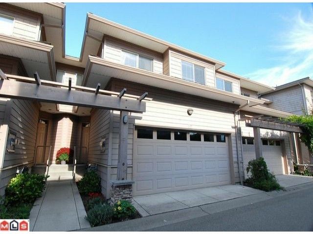 Main Photo: 12 16655 64TH Avenue in Surrey: Cloverdale BC Townhouse for sale in "Ridgewood Estates" (Cloverdale)  : MLS®# F1205100
