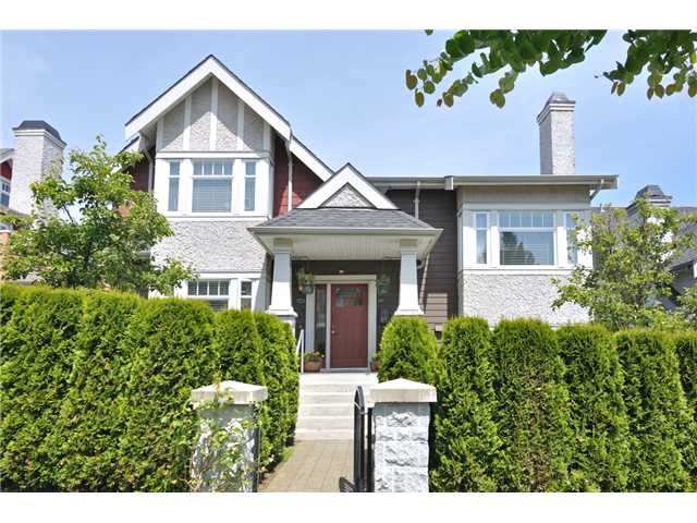 Main Photo: 4481 W 9TH Avenue in Vancouver: Point Grey Townhouse for sale (Vancouver West)  : MLS®# V957147