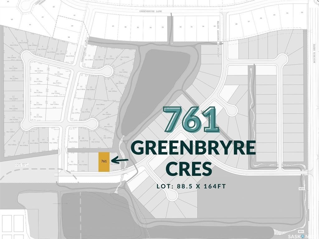 Main Photo: 761 Greenbryre Crescent North in Greenbryre: Lot/Land for sale : MLS®# SK904143
