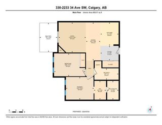 Photo 34: 330 2233 34 Avenue SW in Calgary: Garrison Woods Apartment for sale : MLS®# A2129275