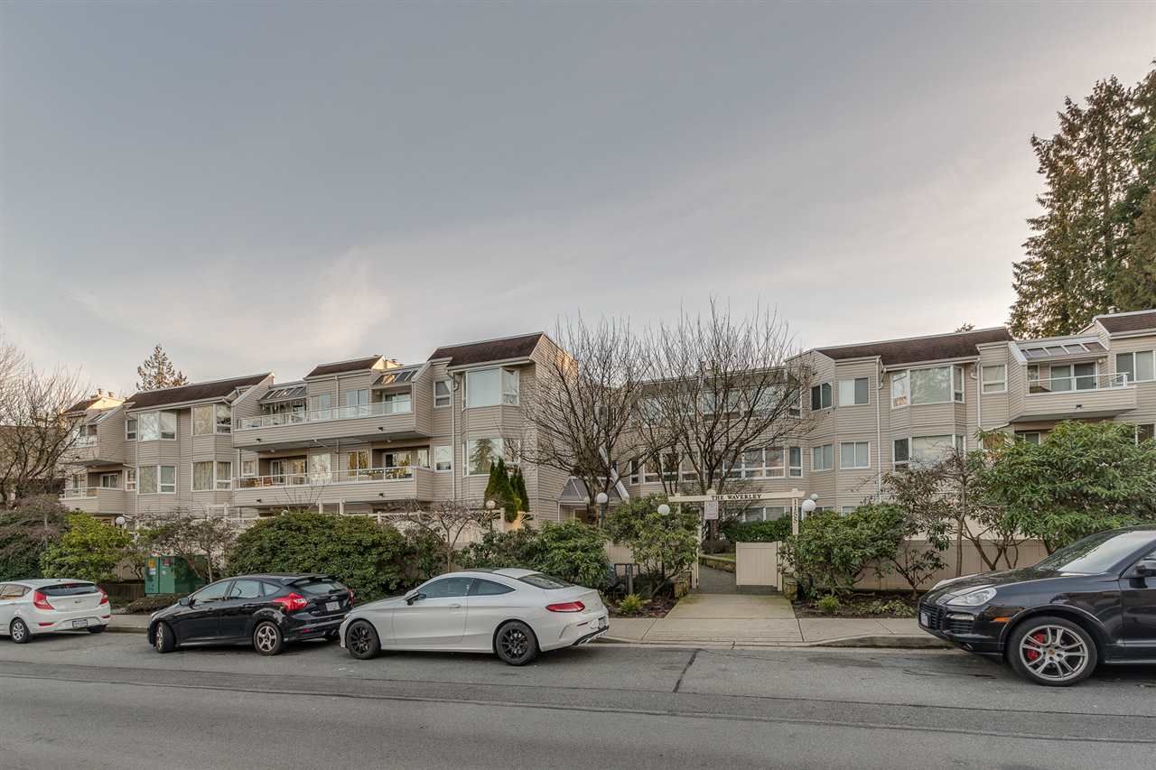 Main Photo: 102 1155 ROSS Road in North Vancouver: Lynn Valley Condo for sale in "THE WAVERLEY" : MLS®# R2337934
