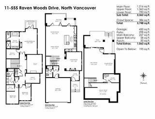Photo 20: 11 555 RAVEN WOODS Drive in North Vancouver: Roche Point Townhouse for sale in "SIGNATURE ESTATES OF RAVENWOODS" : MLS®# R2495900