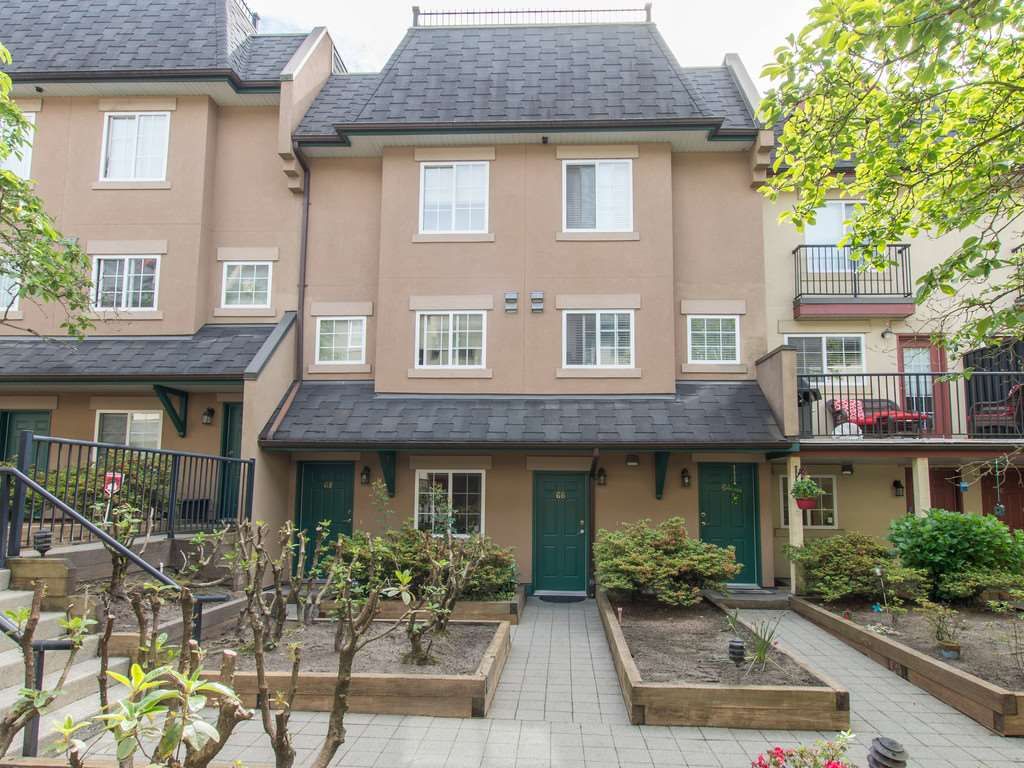 Main Photo: 66 1561 BOOTH Avenue in Coquitlam: Maillardville Townhouse for sale : MLS®# R2067726
