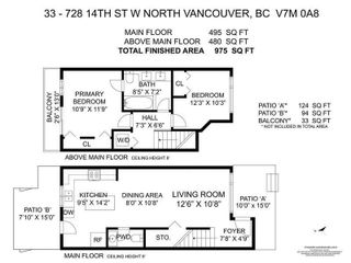 Photo 30: 33 728 W 14TH Street in North Vancouver: Mosquito Creek Townhouse for sale in "Noma" : MLS®# R2875116