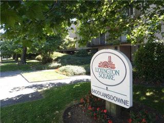 Photo 1: 111 8400 LANSDOWNE Road in Richmond: Brighouse Condo for sale in "LEXINGTON SQUARE" : MLS®# V1135633