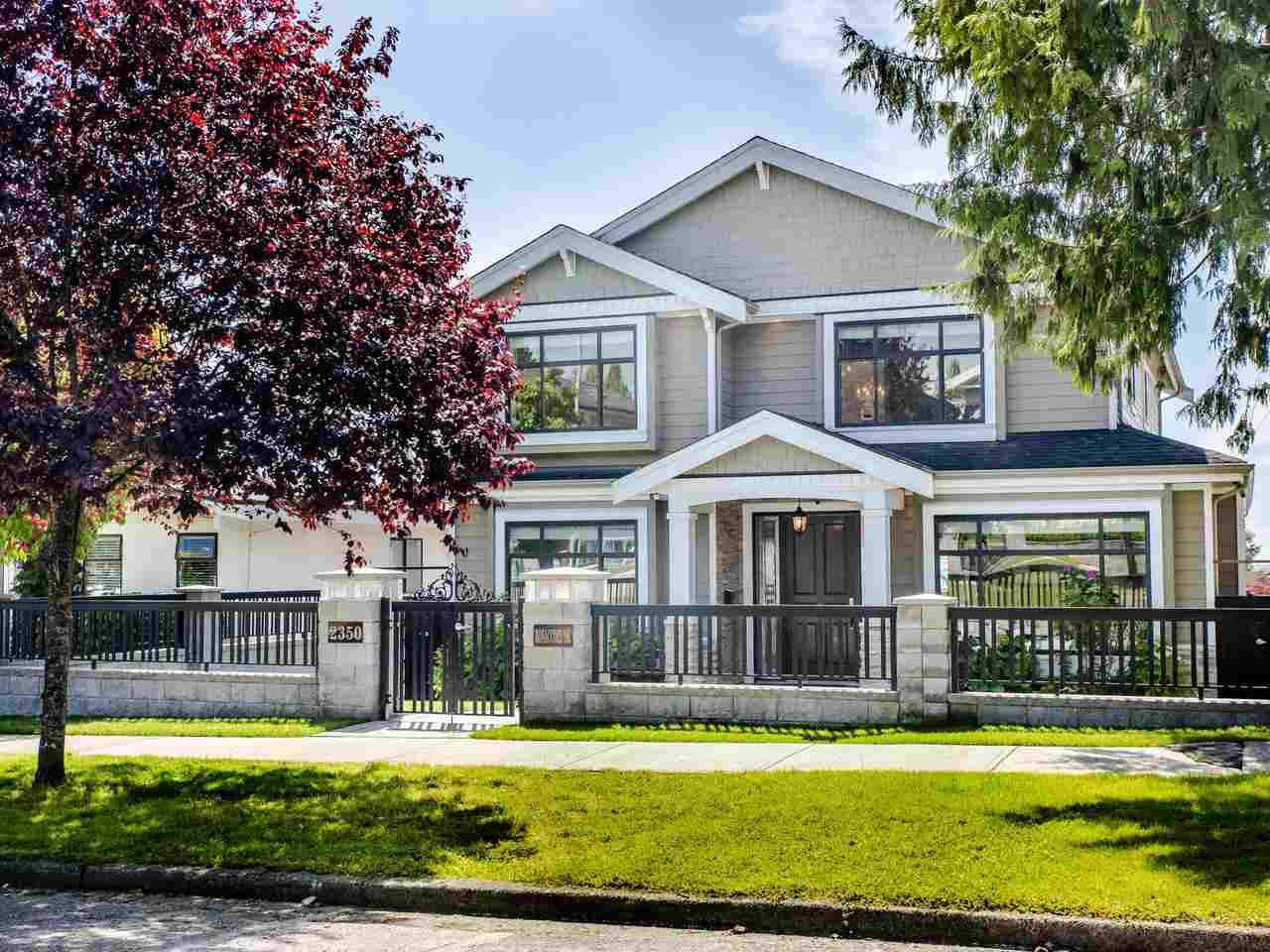 Main Photo: 2350 BONACCORD Drive in Vancouver: Fraserview VE House for sale (Vancouver East)  : MLS®# R2468026