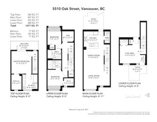 Photo 25: 5510 OAK Street in Vancouver: Cambie Townhouse for sale (Vancouver West)  : MLS®# R2630549