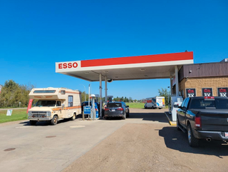 Photo 1: ESSO Gas station for sale North of Edmonton Alberta: Business with Property for sale