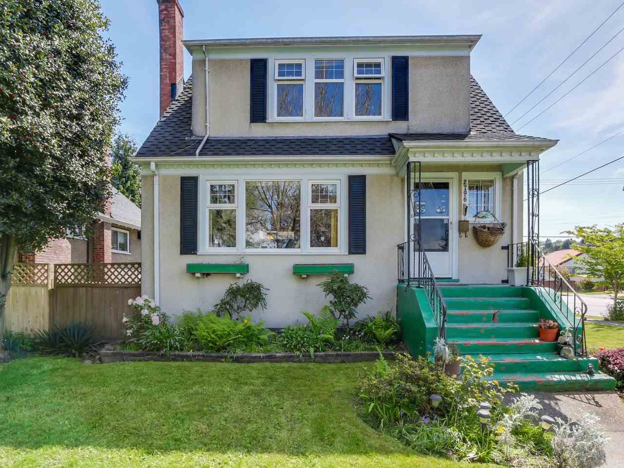 Main Photo: 2796 W 21ST Avenue in Vancouver: Arbutus House for sale (Vancouver West)  : MLS®# R2078868