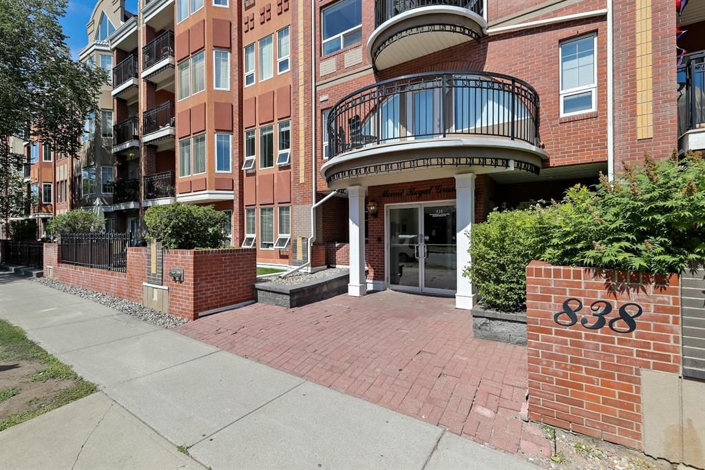 Main Photo: 117 838 19 Avenue SW in Calgary: Lower Mount Royal Apartment for sale : MLS®# A1250805