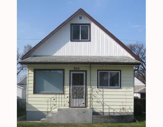 Photo 1: 866 ALFRED Avenue in WINNIPEG: North End Residential for sale (North West Winnipeg)  : MLS®# 2808279