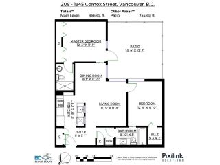 Photo 1: 208 1345 COMOX Street in Vancouver: West End VW Condo for sale (Vancouver West)  : MLS®# R2156986