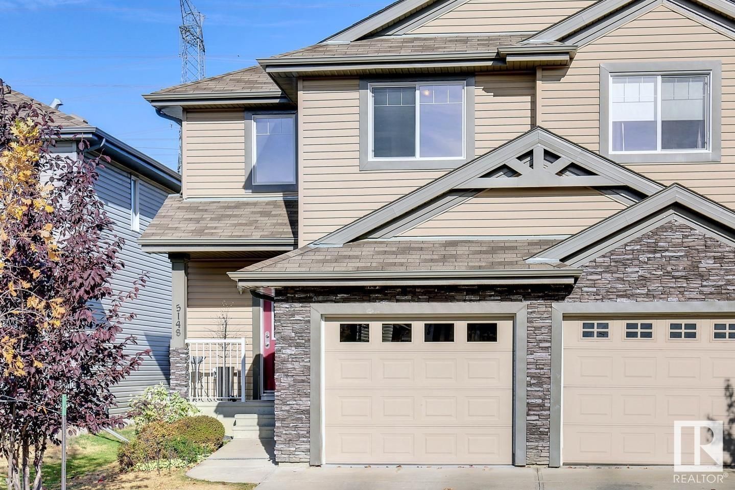 Main Photo: 5148 1A Avenue in Edmonton: Zone 53 House Half Duplex for sale : MLS®# E4317340