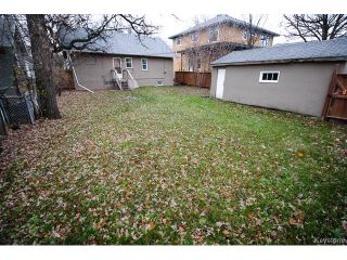 Photo 19: 289 Ashland Avenue in Winnipeg: Riverview Residential for sale (1A)  : MLS®# 1702300
