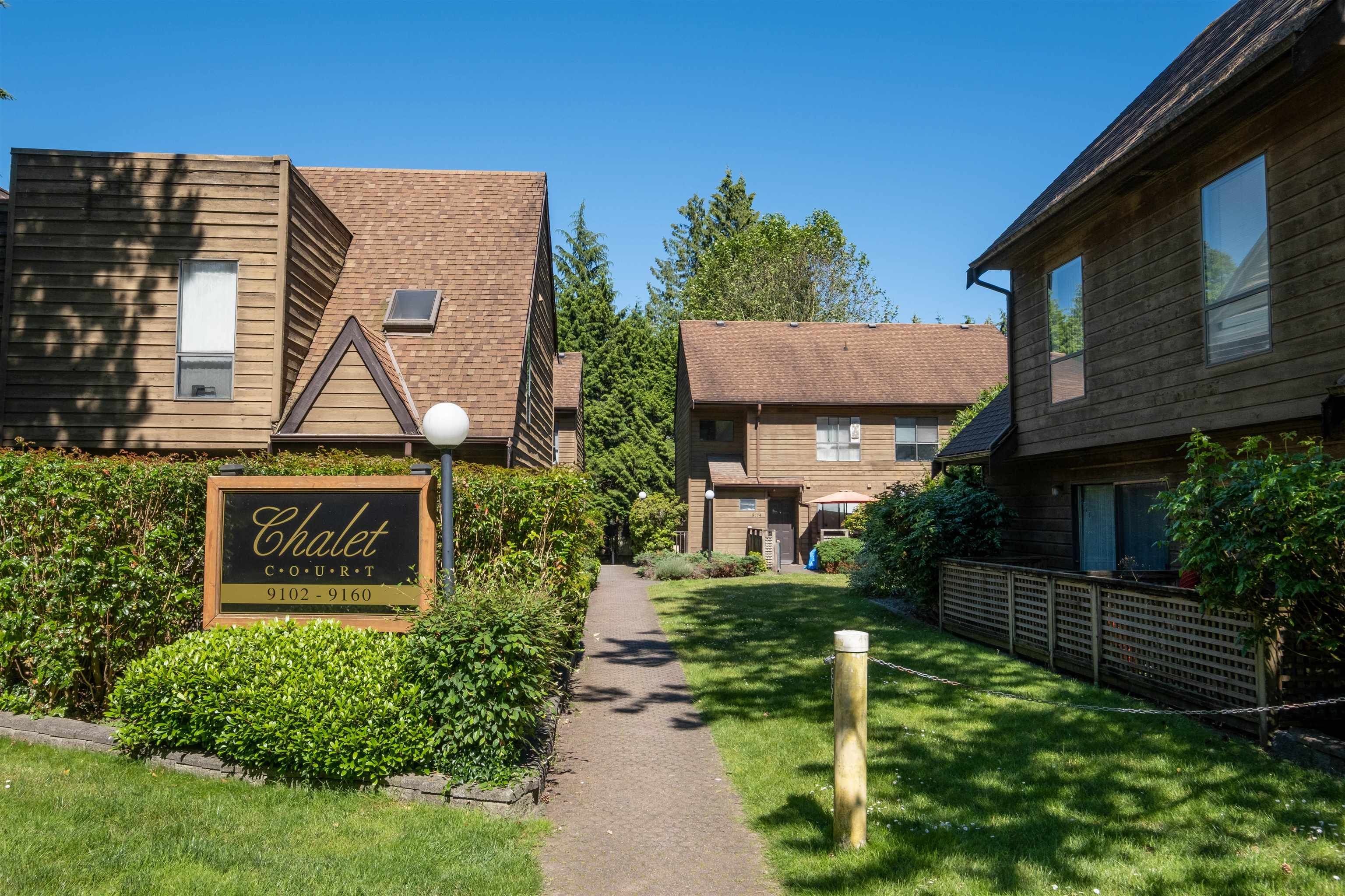Main Photo: 9154 CENTAURUS Circle in Burnaby: Simon Fraser Hills Condo for sale in "Chalet Courts" (Burnaby North)  : MLS®# R2713191