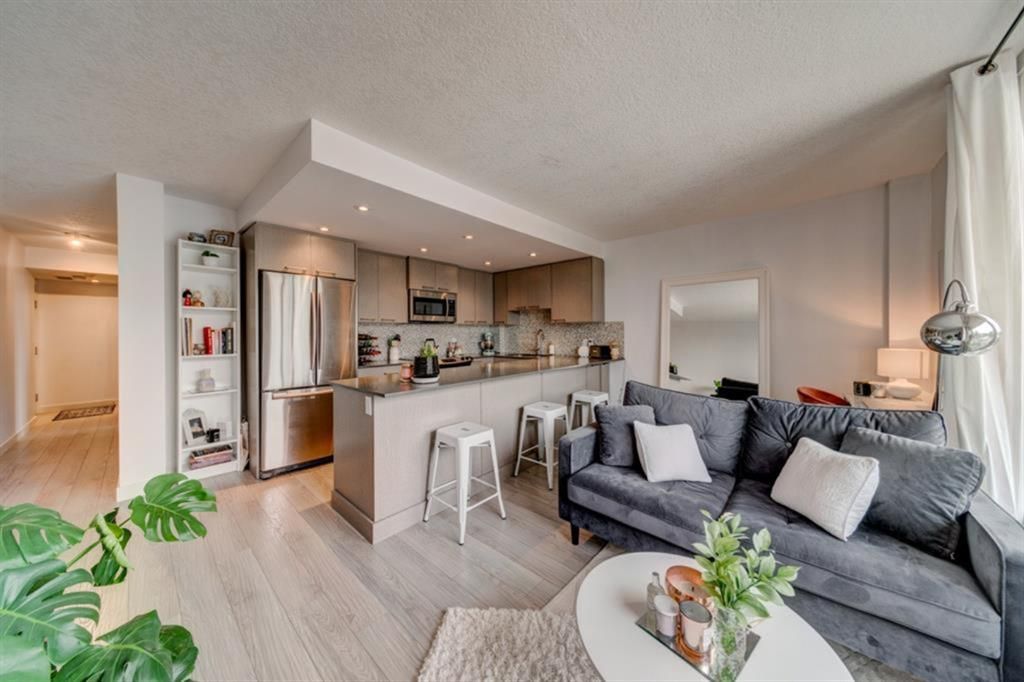 Main Photo: 406 916 Memorial Drive NW in Calgary: Sunnyside Apartment for sale : MLS®# A1062191