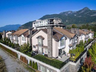 Photo 1: 25 1204 MAIN Street in Squamish: Downtown SQ Townhouse for sale in "AQUA AT COASTAL VILLAGE" : MLS®# V1140937