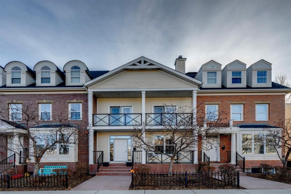 Main Photo: 119 Couture Crescent SW in Calgary: Garrison Green Row/Townhouse for sale : MLS®# A1197042