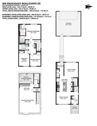 Photo 2: 958 Mahogany Boulevard SE in Calgary: Mahogany Semi Detached (Half Duplex) for sale : MLS®# A2127397
