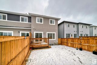 Photo 43: 5705 CAUTLEY Crescent in Edmonton: Zone 55 House Half Duplex for sale : MLS®# E4385289