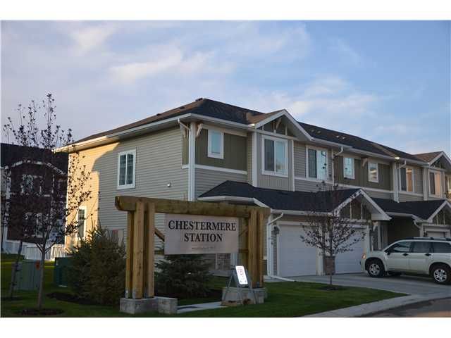 Main Photo: 111 300 MARINA Drive W in : Chestermere Townhouse for sale : MLS®# C3589237