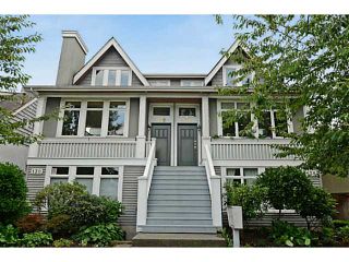 Photo 1: 132 W 16TH Avenue in Vancouver: Cambie Townhouse for sale in "CAMBIE VILLAGE" (Vancouver West)  : MLS®# V1025834