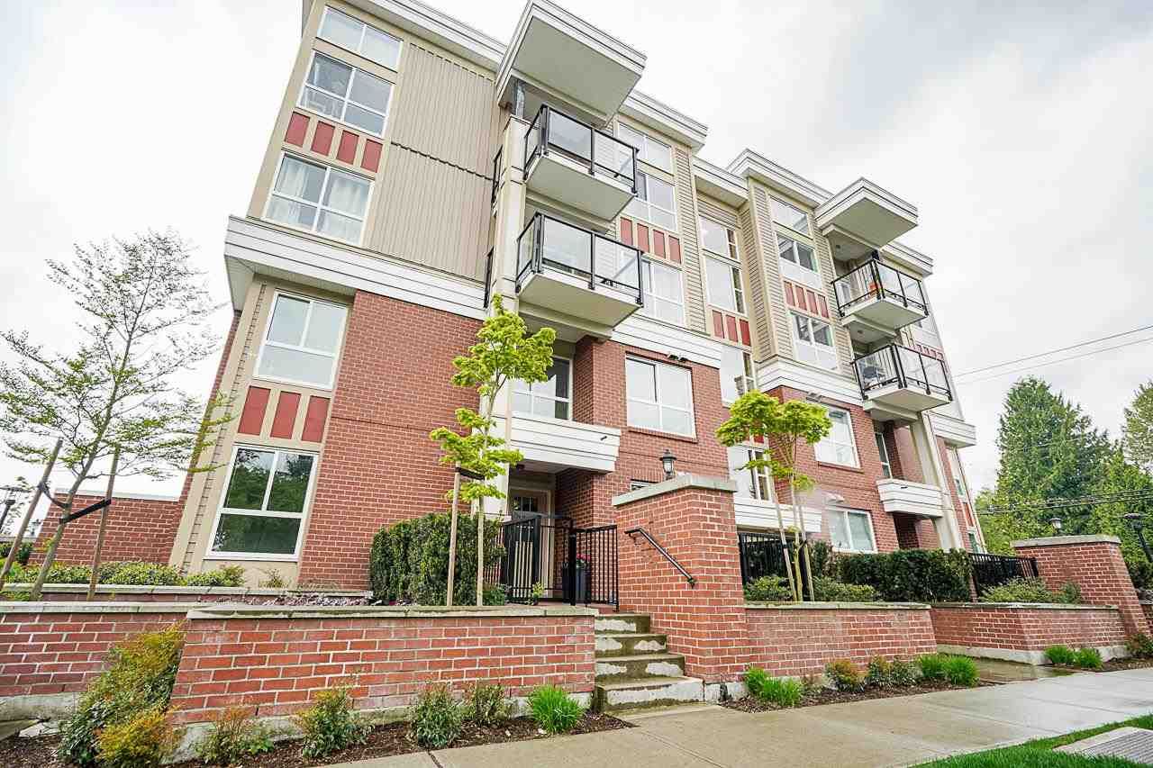 Main Photo: 102 10688 140 Street in Surrey: Whalley Townhouse for sale in "TRILLIUM LIVING" (North Surrey)  : MLS®# R2574722