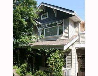 Photo 1: 1965 W 10TH Avenue in Vancouver: Kitsilano Townhouse for sale (Vancouver West)  : MLS®# V773523