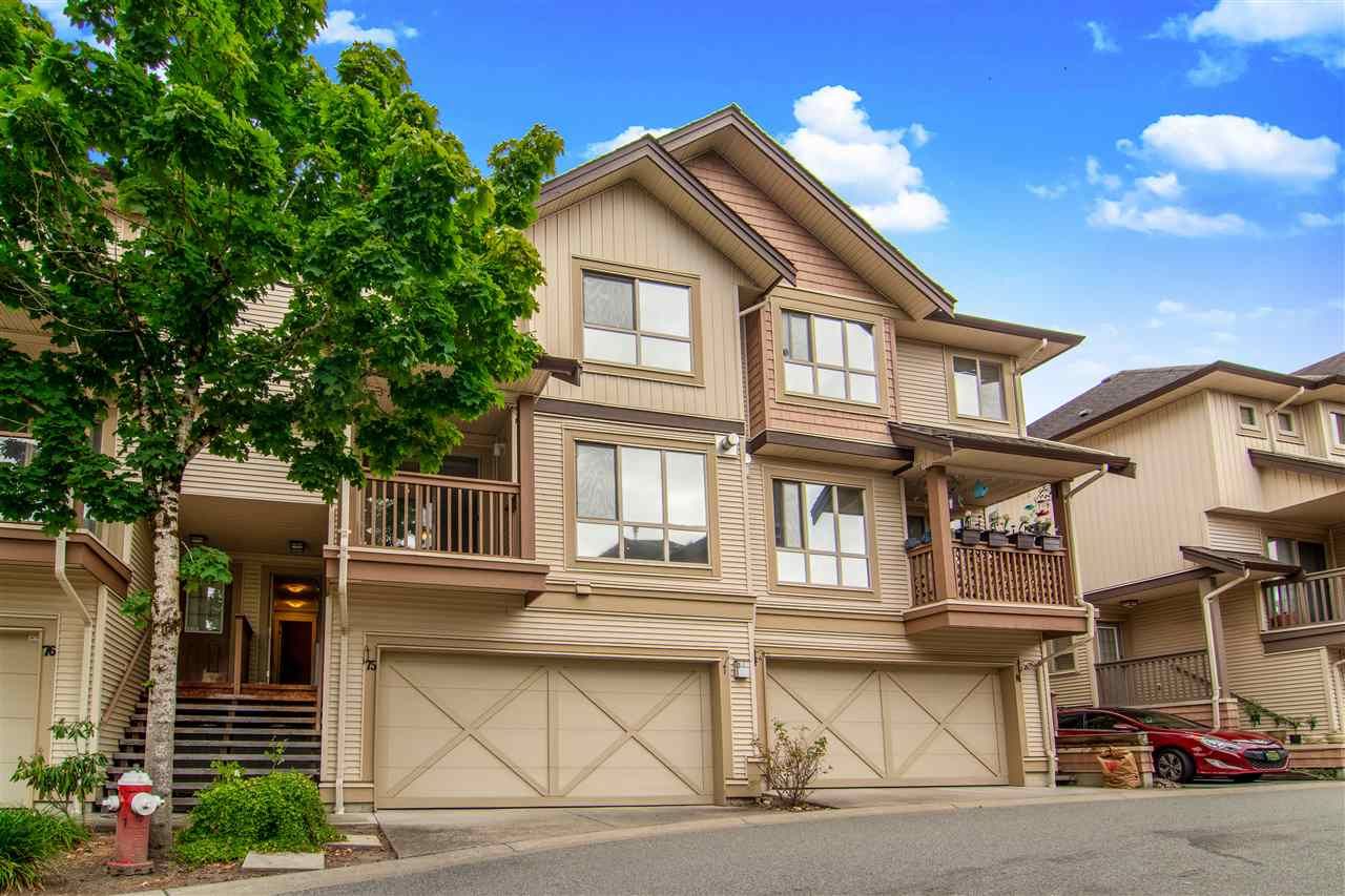 Main Photo: 75 20350 68 Avenue in Langley: Willoughby Heights Townhouse for sale in "Sunridge" : MLS®# R2494896