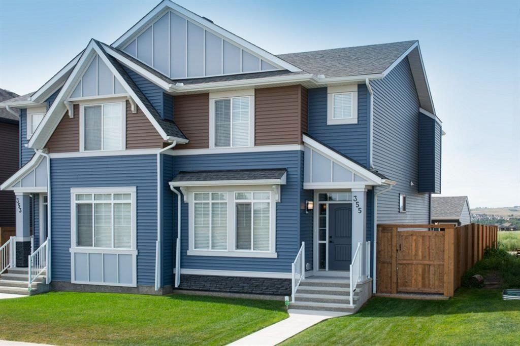 Main Photo: 355 D'arcy Ranch Drive: Okotoks Semi Detached for sale : MLS®# A1137666