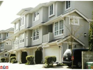 Photo 1: 22 14952 58 Avenue in Surrey: Sullivan Station Townhouse for sale in "Highbrae" : MLS®# f1006679