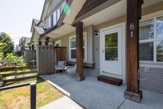 Photo 1: 81 1055 RIVERWOOD Gate in Port Coquitlam: Riverwood Townhouse for sale in "MOUNTAINVIEW ESTATES" : MLS®# R2816438
