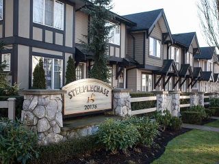 Photo 1: 44 20176 68TH Avenue in Langley: Willoughby Heights Townhouse for sale in "Steeple Chase" : MLS®# F1401877