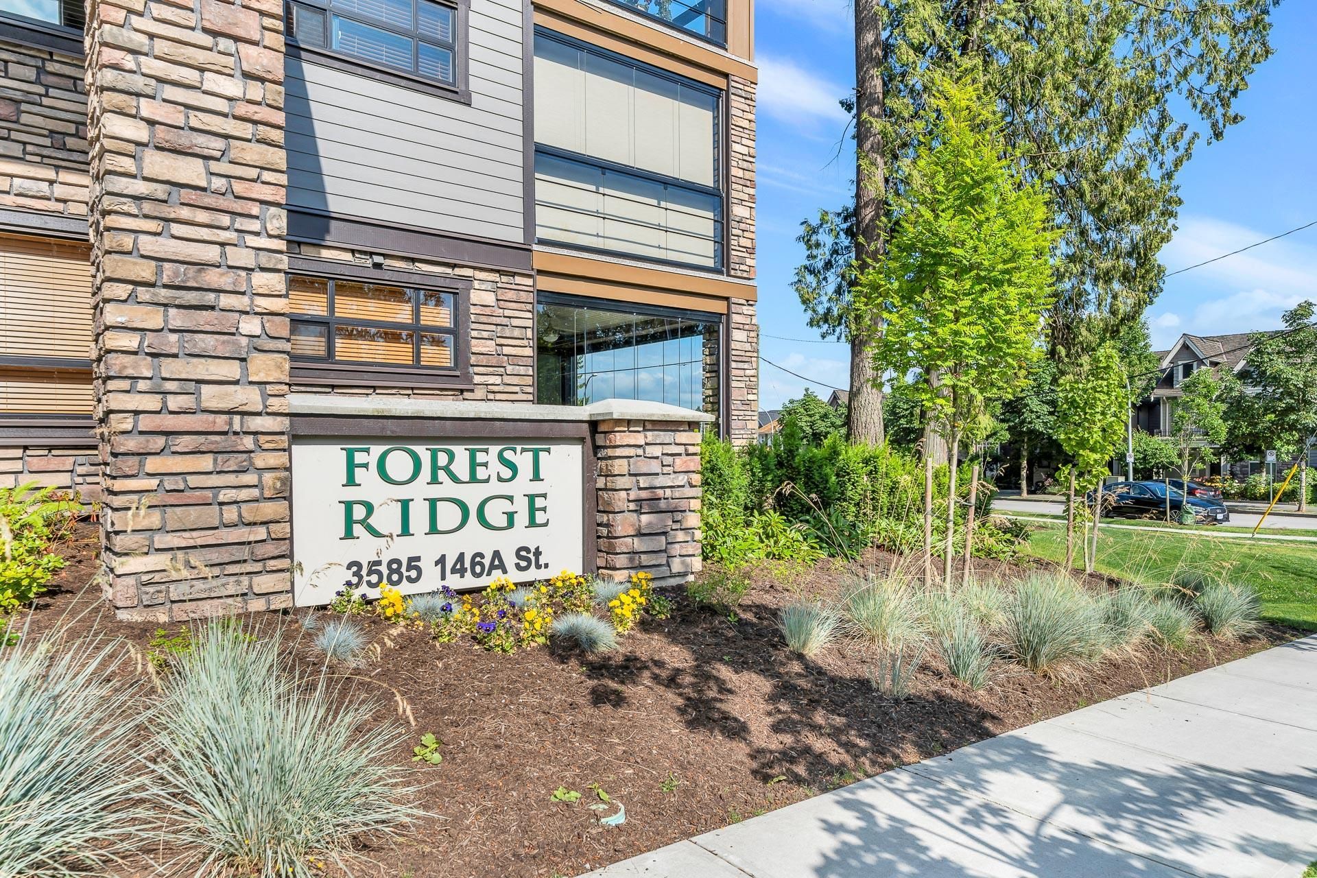 Main Photo: 309 3585 146A Street in Surrey: King George Corridor Condo for sale in "Forest Ridge" (South Surrey White Rock)  : MLS®# R2757149