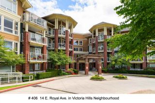 Photo 1: 406 14 E ROYAL Avenue in New Westminster: Fraserview NW Condo for sale in "Victoria Hill" : MLS®# R2092920