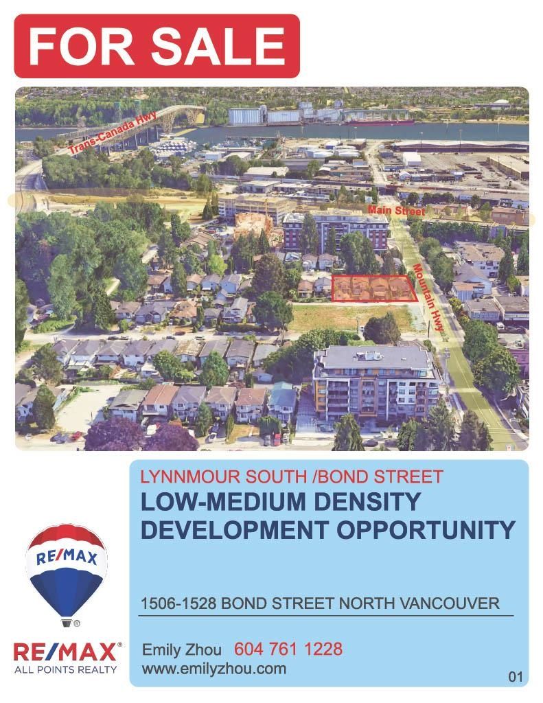 Main Photo: 1528 BOND Street in North Vancouver: Lynnmour Land Commercial for sale : MLS®# C8047643