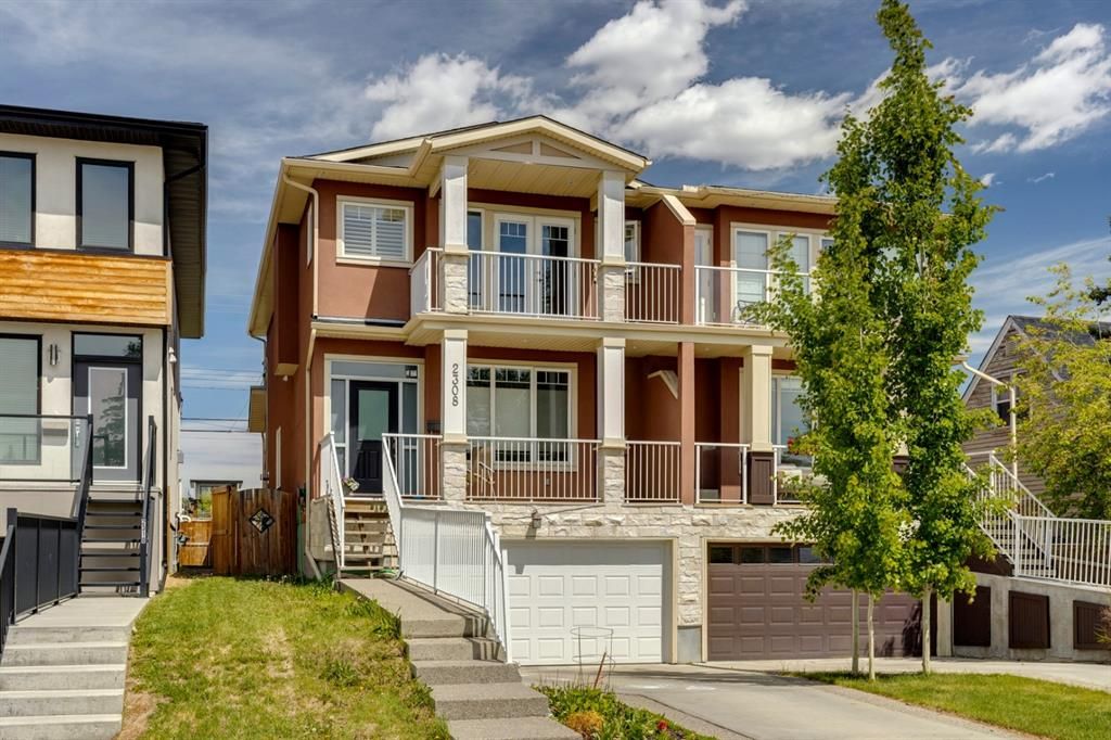 Main Photo: 2308 Westmount Road NW in Calgary: West Hillhurst Semi Detached for sale : MLS®# A1226980