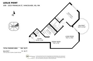 Photo 19: 308 2023 FRANKLIN Street in Vancouver: Hastings Condo for sale in "LESLIE POINT" (Vancouver East)  : MLS®# R2227826