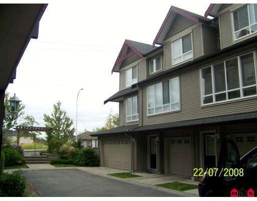 Main Photo: 20 16772 61ST Avenue in Surrey: Cloverdale BC Townhouse for sale in "Laredo" (Cloverdale)  : MLS®# F2822581