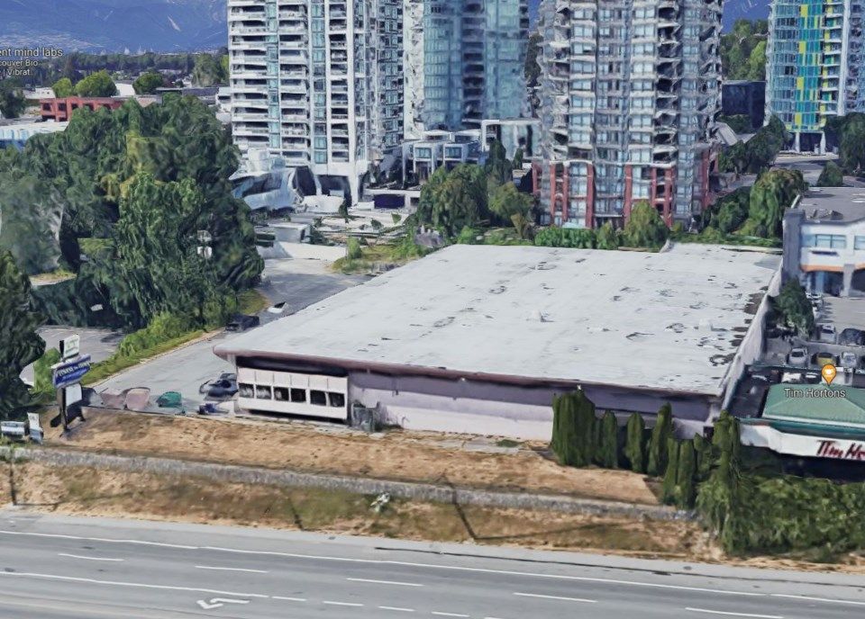 A massive highrise development with a hotel proposed in Brentwood, Burnaby.