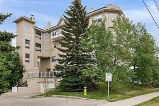 Photo 1: 104 6550 Old Banff Coach Road SW in Calgary: Patterson Apartment for sale : MLS®# A2013223