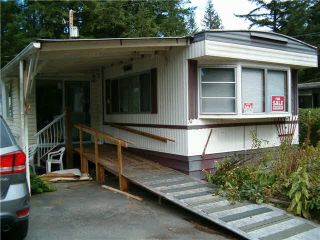 Photo 1: 74 20071 24TH Avenue in Langley: Brookswood Langley Manufactured Home for sale in "FERNRIDGE PARK" : MLS®# F1450529