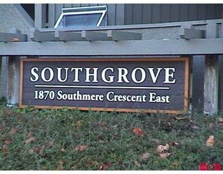Photo 1: 1870 E SOUTHMERE Crescent in White Rock: Sunnyside Park Surrey Condo for sale in "South Grove" (South Surrey White Rock)  : MLS®# F2623858