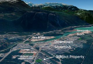 Photo 1: 1189 & 1201 WILSON Crescent in Squamish: Dentville Land Commercial for sale : MLS®# C8046326