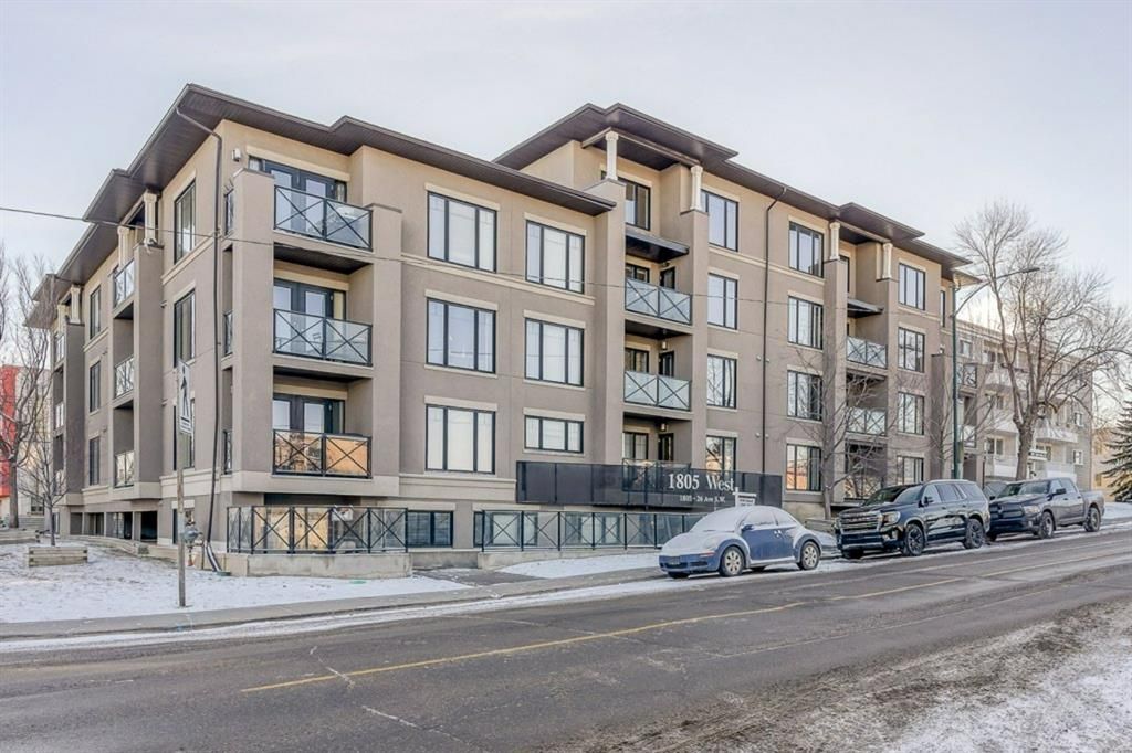 Main Photo: 405 1805 26 Avenue SW in Calgary: South Calgary Apartment for sale : MLS®# A1177647