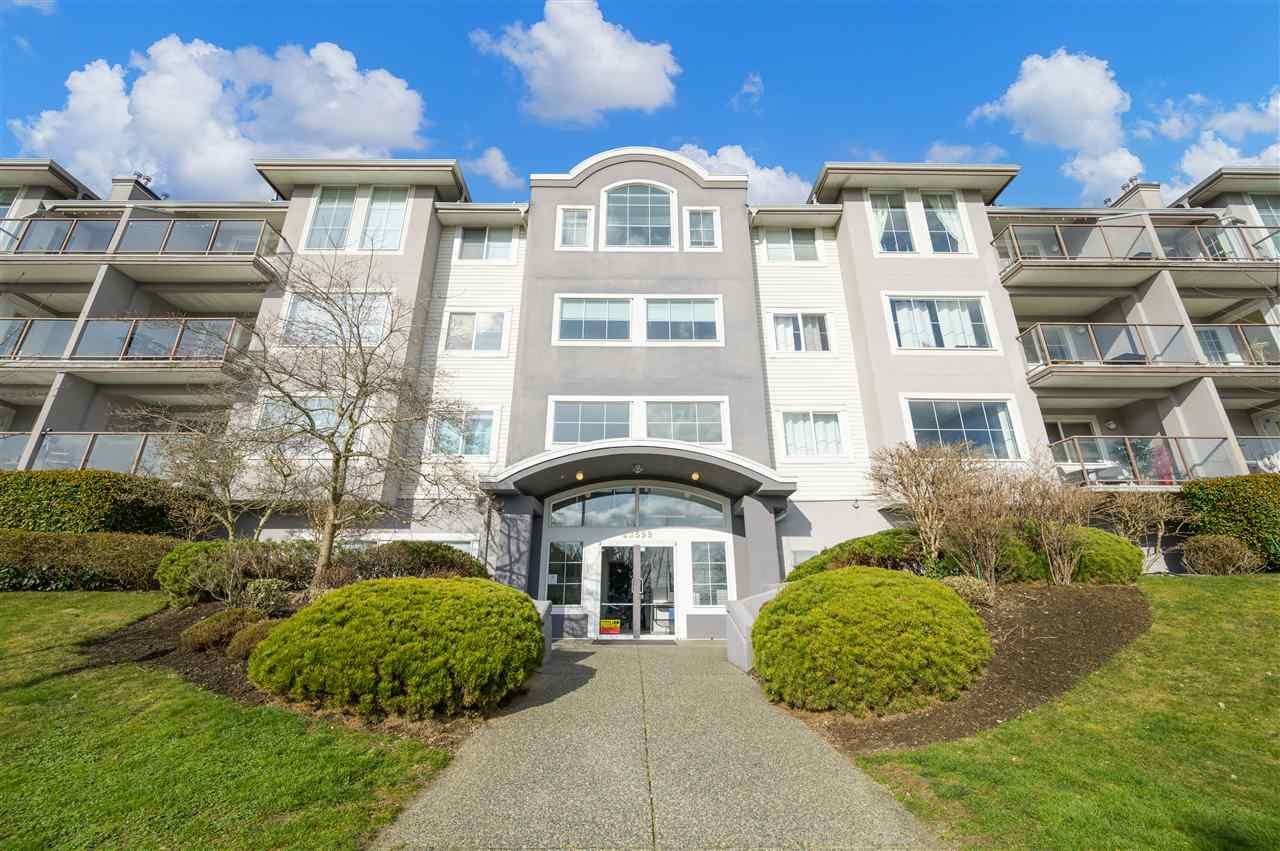 Main Photo: 105 33599 2ND Avenue in Mission: Mission BC Condo for sale in "STAVE LAKE LANDING" : MLS®# R2545025