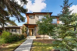 Photo 1: 8816 142 Street in Edmonton: Zone 10 House Half Duplex for sale : MLS®# E4327021